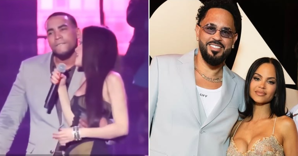 ¿Incómoda? Reviven momento entre Natti Natasha y Don Omar en el escenario… y Raphy Pina rompe el silencio