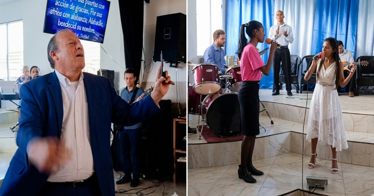 Worshippers Chant “Free Cuba” in Santiago de Cuba Pentecostal Church