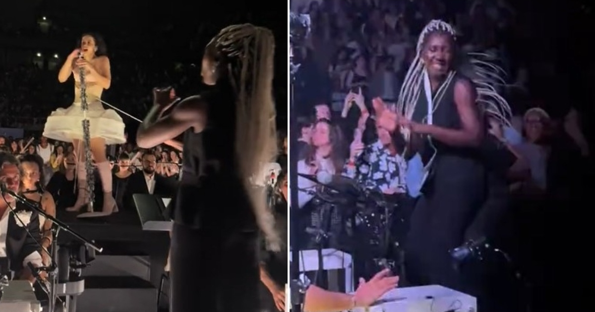 Cuban Orchestra Conductor Steals the Spotlight on Rosalía's Tour