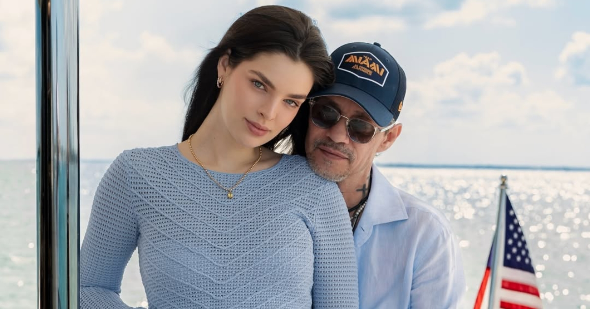 Marc Anthony and Nadia Ferreira Share Baby's Gender with Adorable Shoe Photo