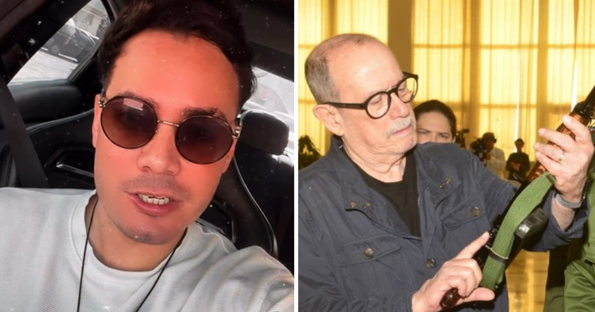 Sandro Castro Critiques "Singing Dinosaur" with AK47 in Cuba – Is Silvio Rodríguez the Target?