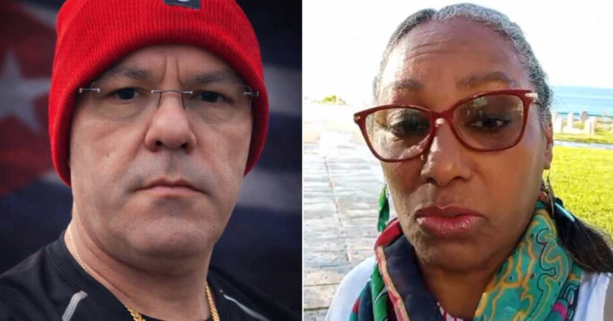 Cuban in Italy defends the regime and becomes the star of a viral song: "Make way for her"