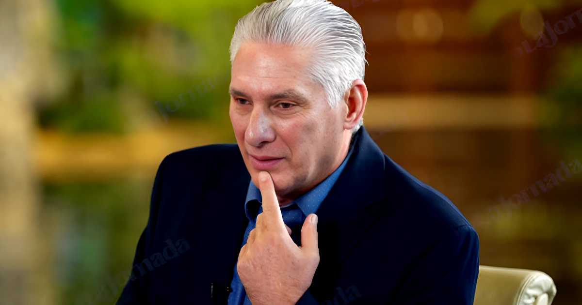 Miguel Díaz-Canel Clings to Power, Defies U.S.: "Washington Doesn't Decide if I Stay or Go"