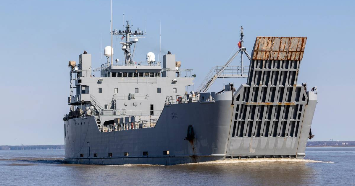 U.S. Army Vessel Wilson Wharf: American Warship Spotted Near Northern Cuban Coast After Leaving Guantánamo Bay