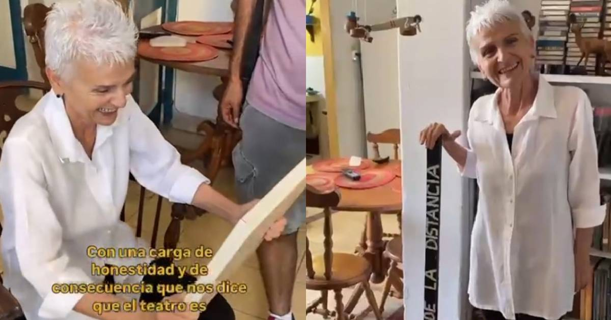 Cuban Theater Artists Honor Nelda Castillo Privately After Cultural Authorities' Ban