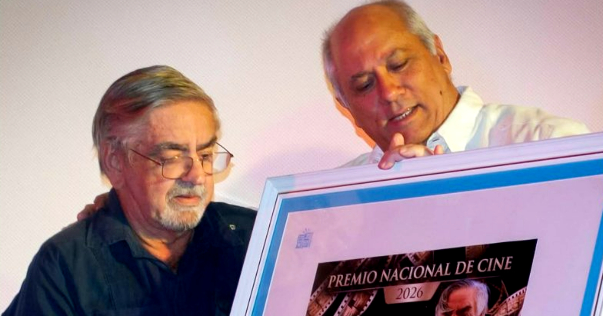 Luciano Castillo receives the National Cinema Award 2026 in Cuba amid tensions in the audiovisual sector