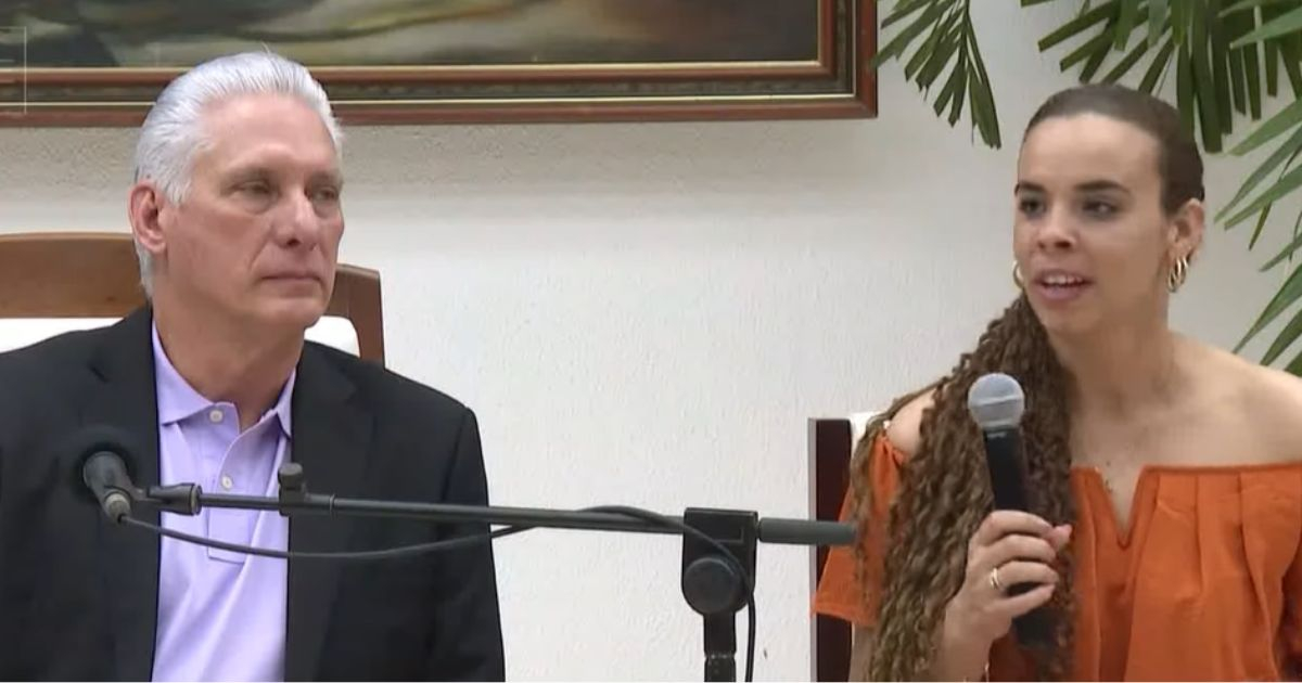 Sentimental Display by UJC Secretary Following Meeting with Díaz-Canel