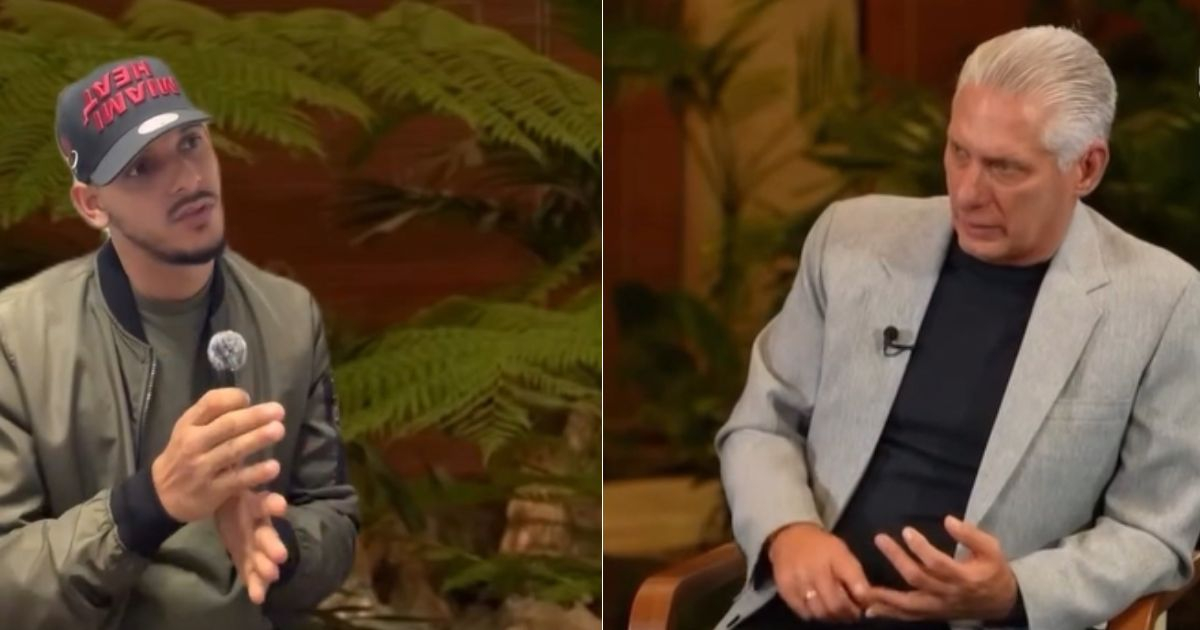 Díaz-Canel Reveals "Everything" in "Interview" with Cuban Influencer Papijazzper