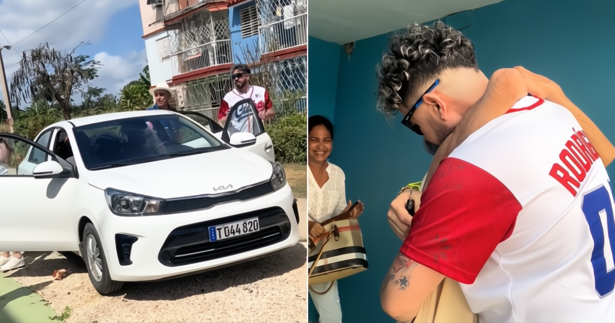 Surprise Reunion in Cuba: Heartfelt Moment Between Grandson and Grandmother Goes Viral