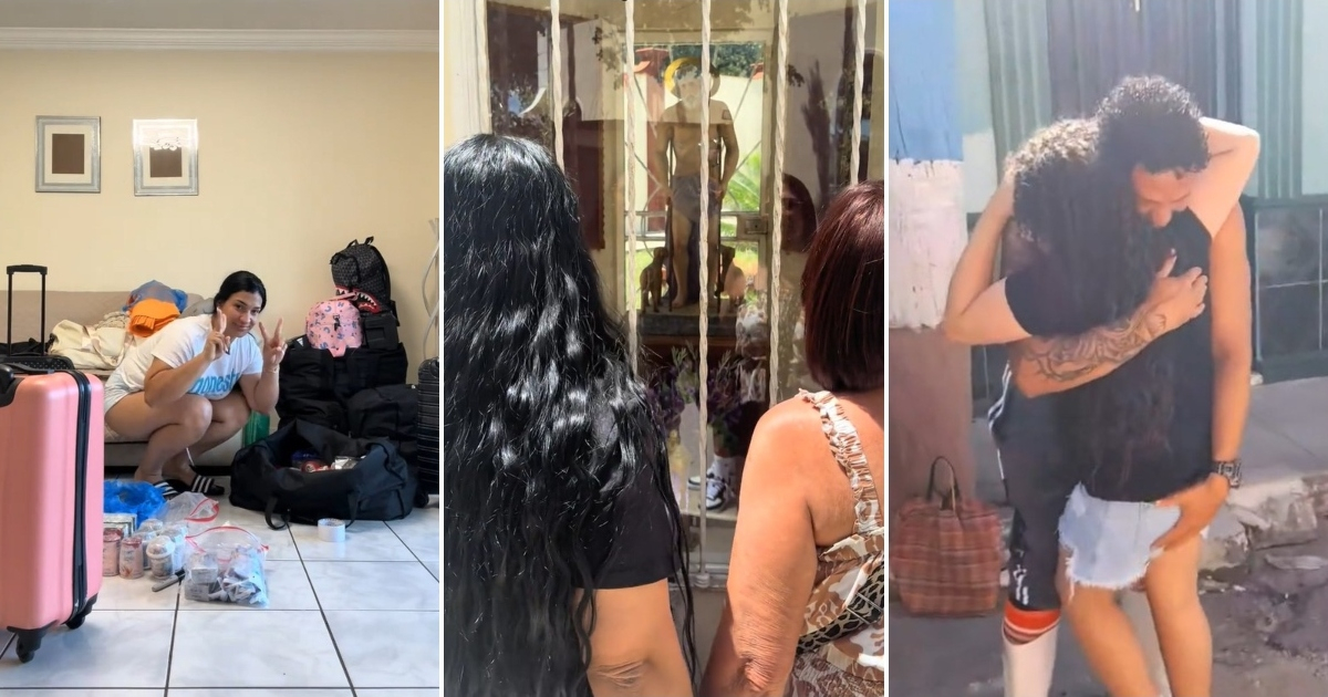 "My daughter reunited with her father": Cuban shares how she experienced her return to the island after four years