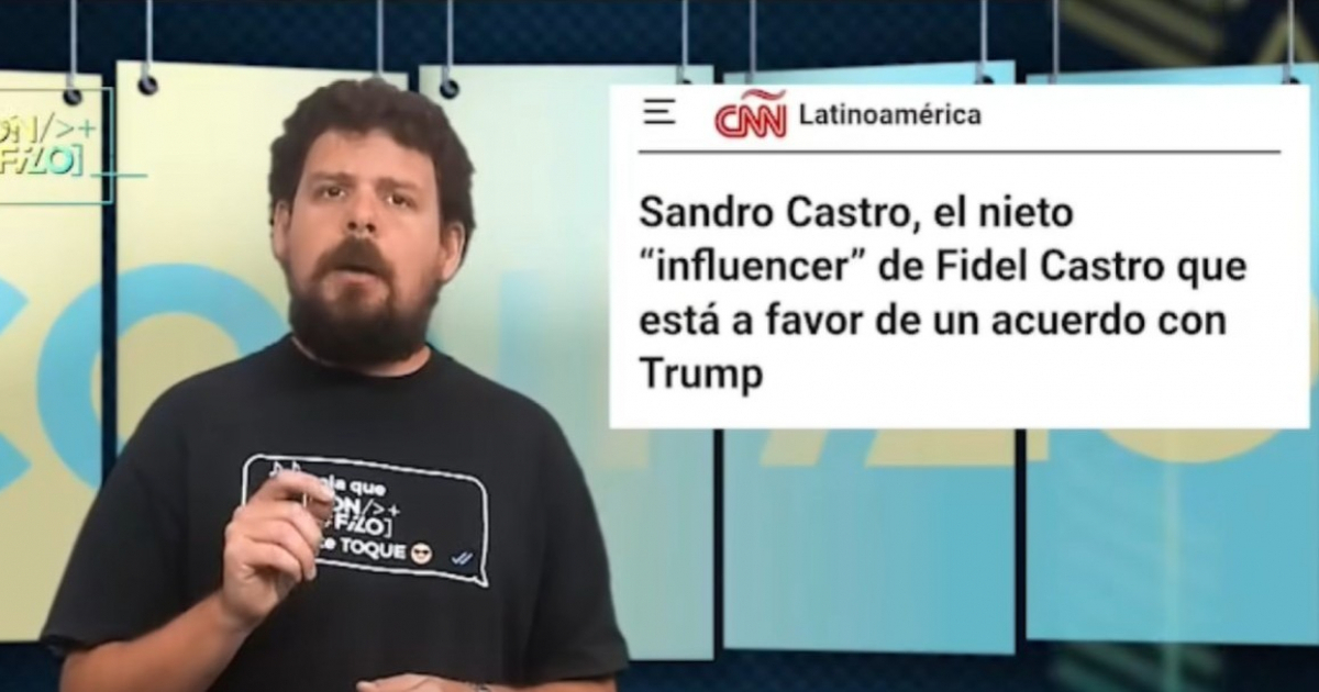 Michel Torres Criticizes Sandro Castro in Censored Video Clip
