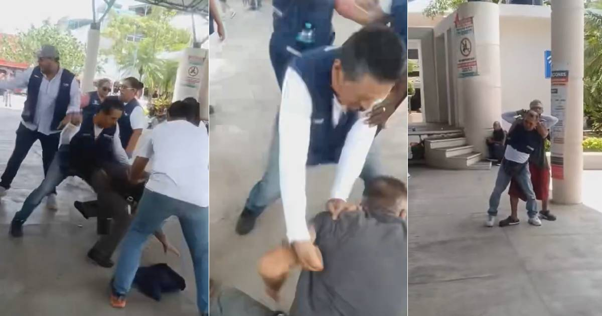 Violent Clash Erupts Between Tapachula Officials and Cuban Migrants During Eviction: Elderly Among the Victims