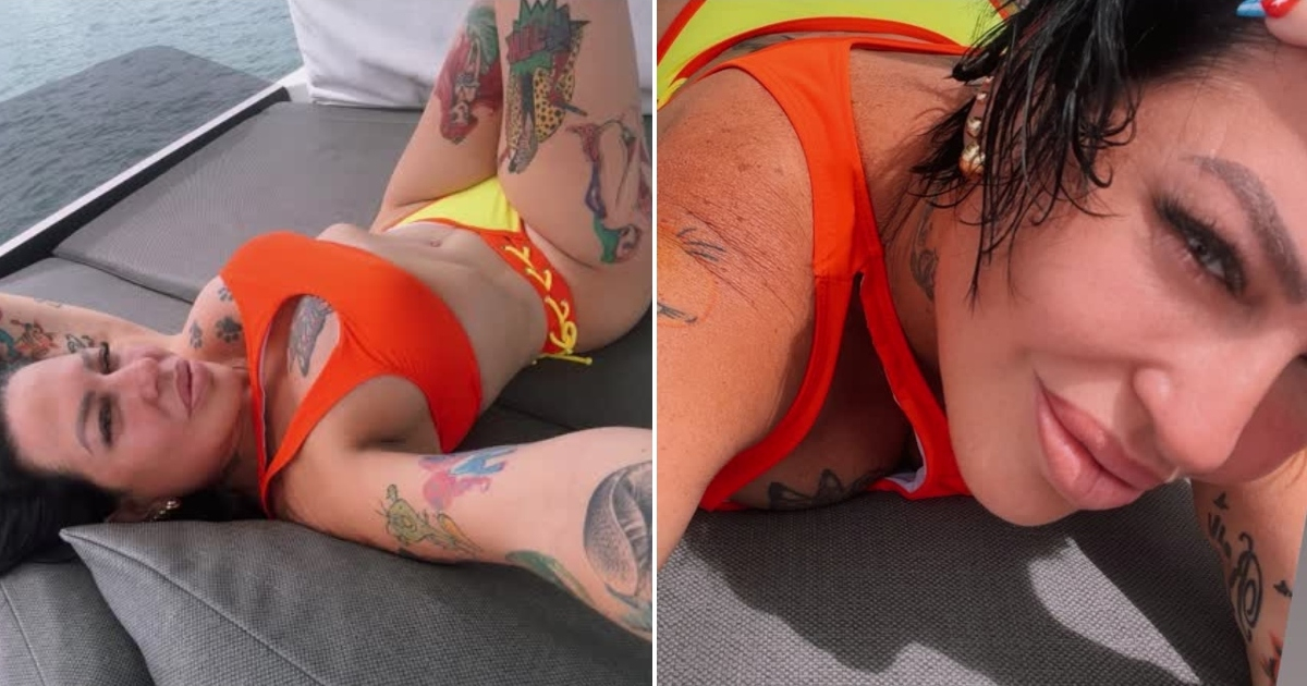 Diosa Stuns in Neon Bikini from a Miami Yacht, Captivating Onlookers