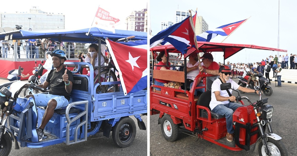 "Complete Deterioration": Sharp Critique of Official Tricycle Parade in Havana