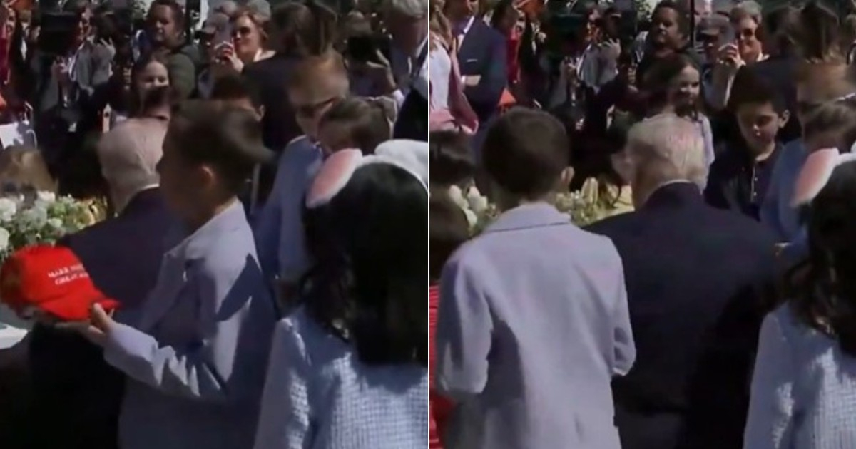 Trump's Response to a Child Goes Viral: "You're the Best President"