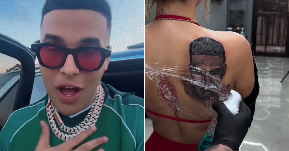 Dany Ome's Partner's Tattoo of His Face Sparks Online Frenzy: His Reaction