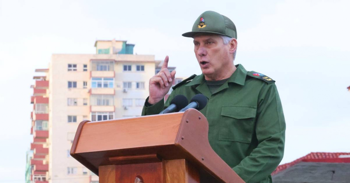 Díaz-Canel says he seeks dialogue with the U.S. but threatens guerrilla warfare if there is a military attack