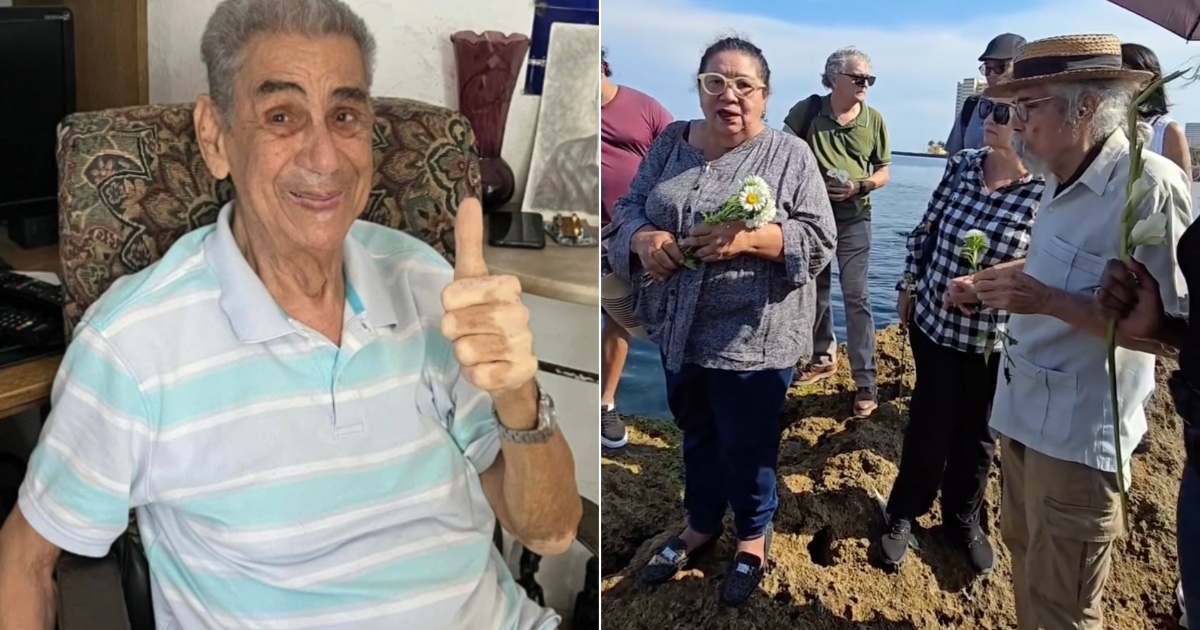 Cuban Artists Bid Farewell to Jorge Losada, Scattering His Ashes at Sea