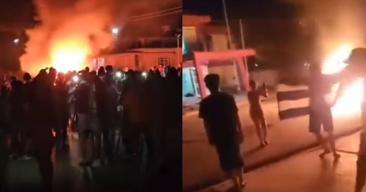 Lo ocurrido en Morón evidencia un país exhausto y un conflicto social que se ha profundizado © Captura de videos redes sociales