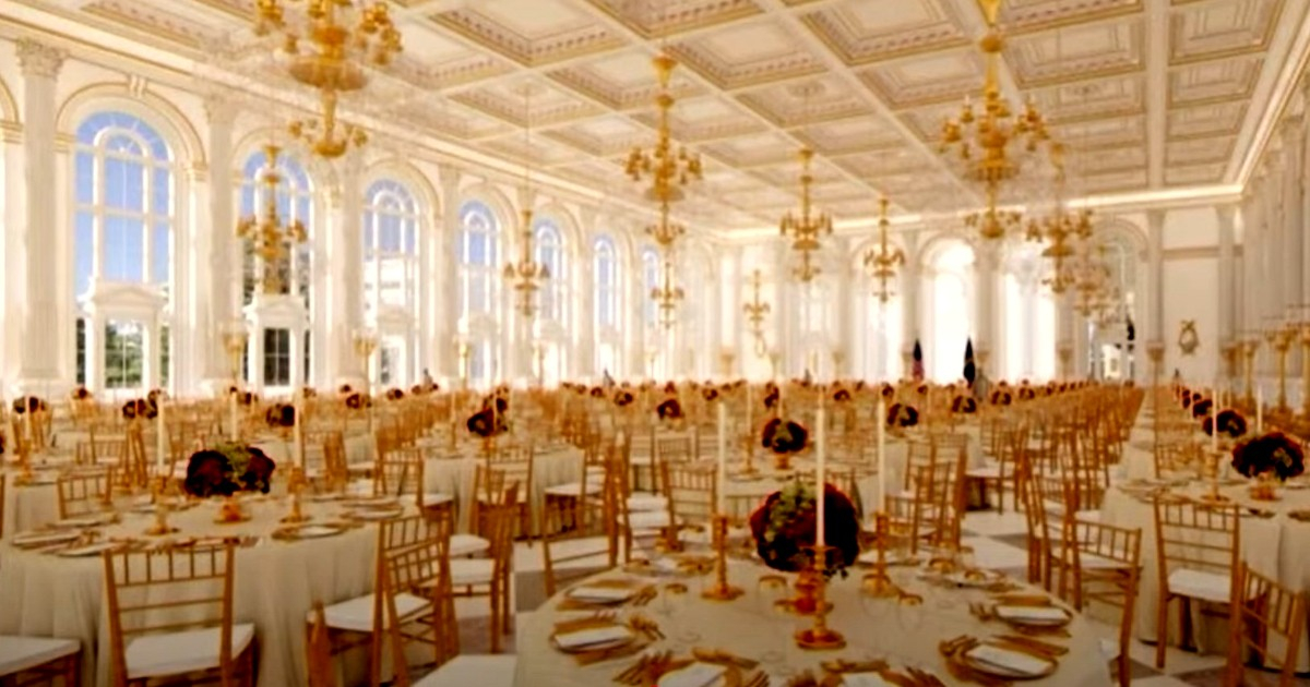 They allow the construction of Trump's ballroom in the White House to continue, for now