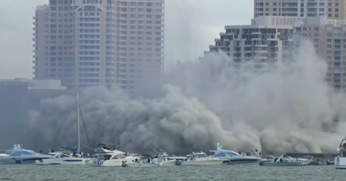 Iconic Miami Hotel Brought Down in Controlled Demolition on Sunday