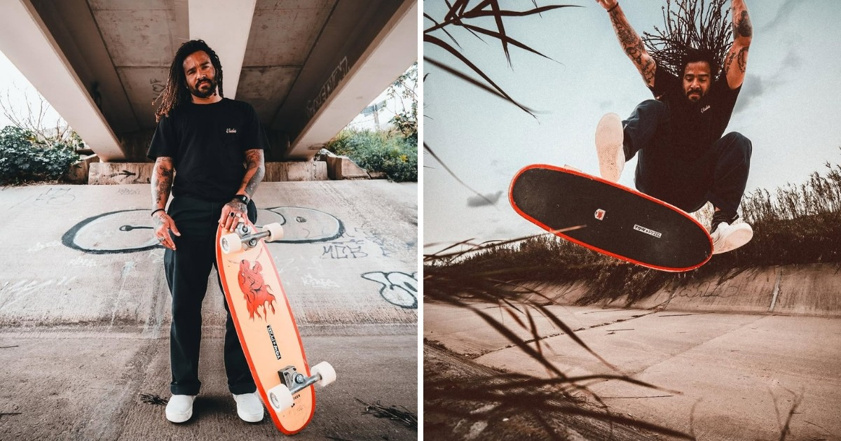 Cuban skater signs with YOW Surf, one of the leading skateboard companies in the world