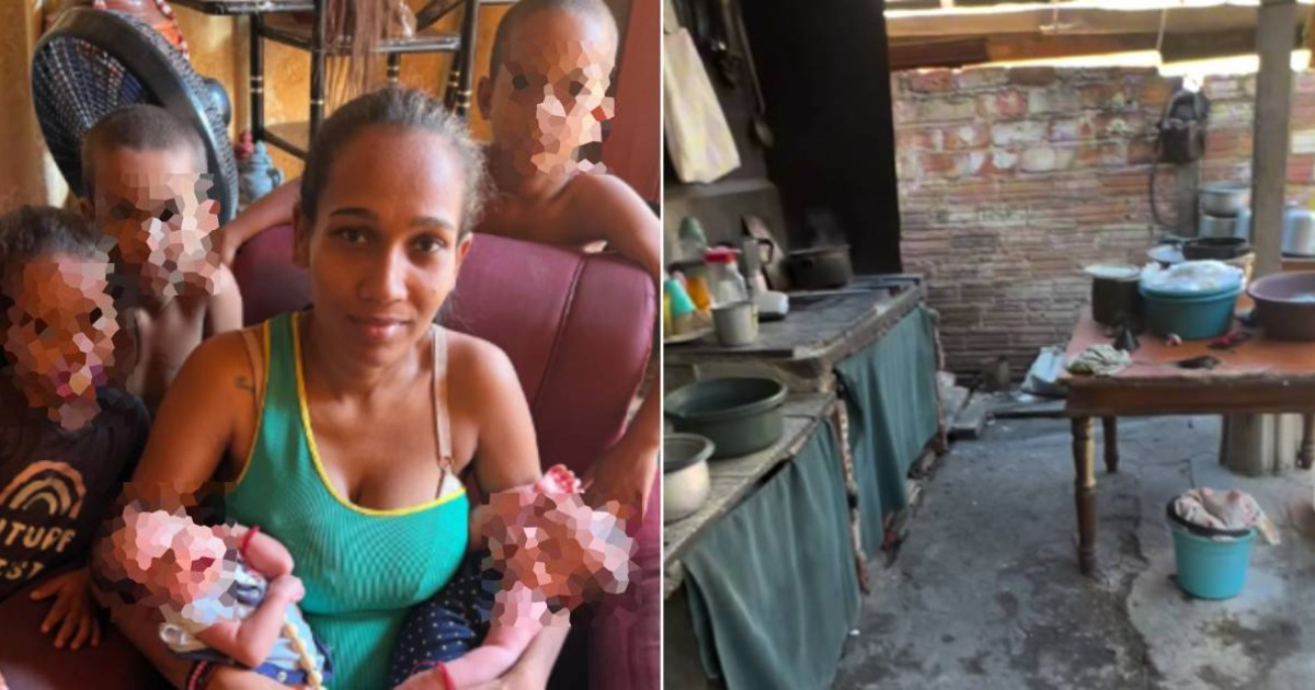They are seeking help for a single mother with five children in Cuba