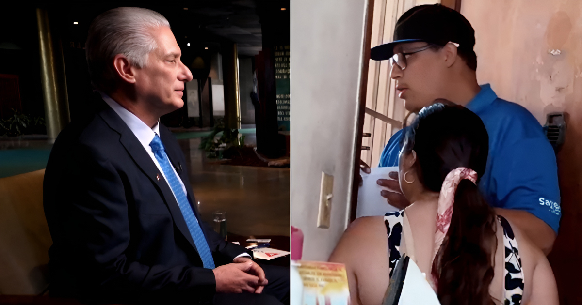 Díaz-Canel's Claims on NBC Contradicted by State Security Within Hours