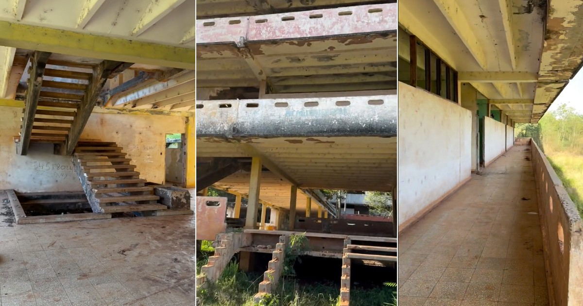 Cubans Mourn the Neglect of Rural High School: "Everything Has Been Destroyed"
