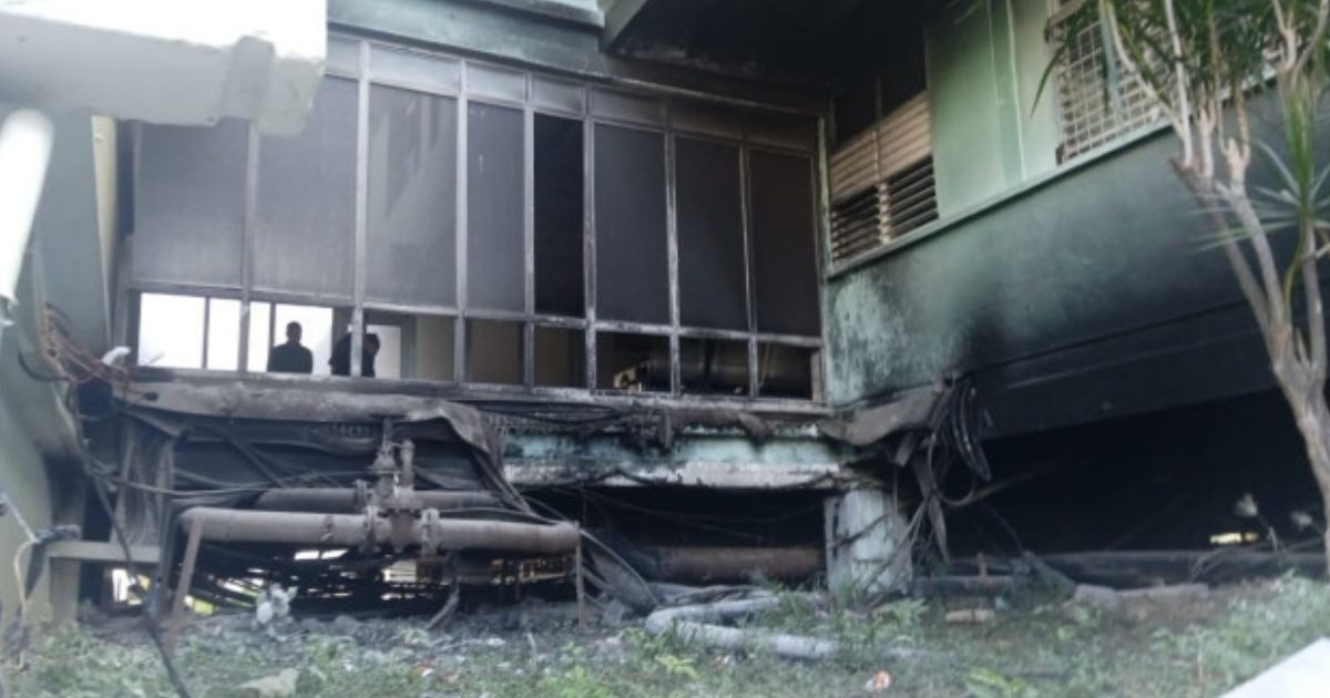Baby Born Amidst Fire Emergency at Cienfuegos Hospital