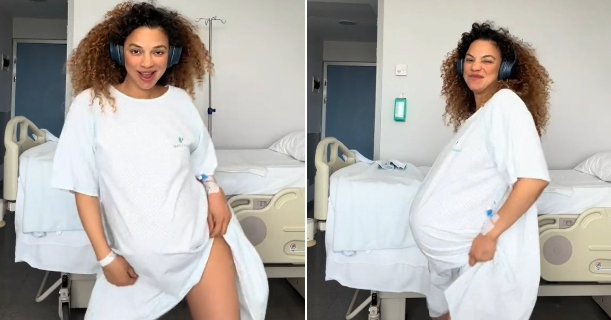 About to give birth! Cuban woman steals the show dancing in the hospital