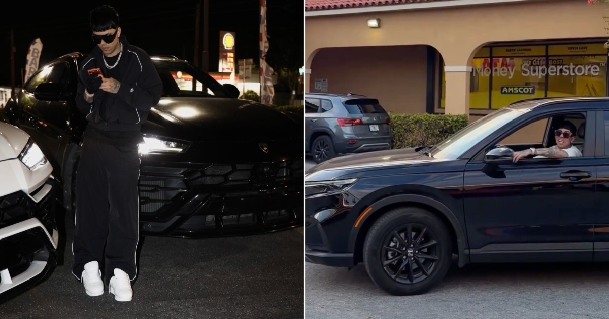 Influencer El Flaco Faces Social Media Mockery After Trading Lamborghini for a Honda