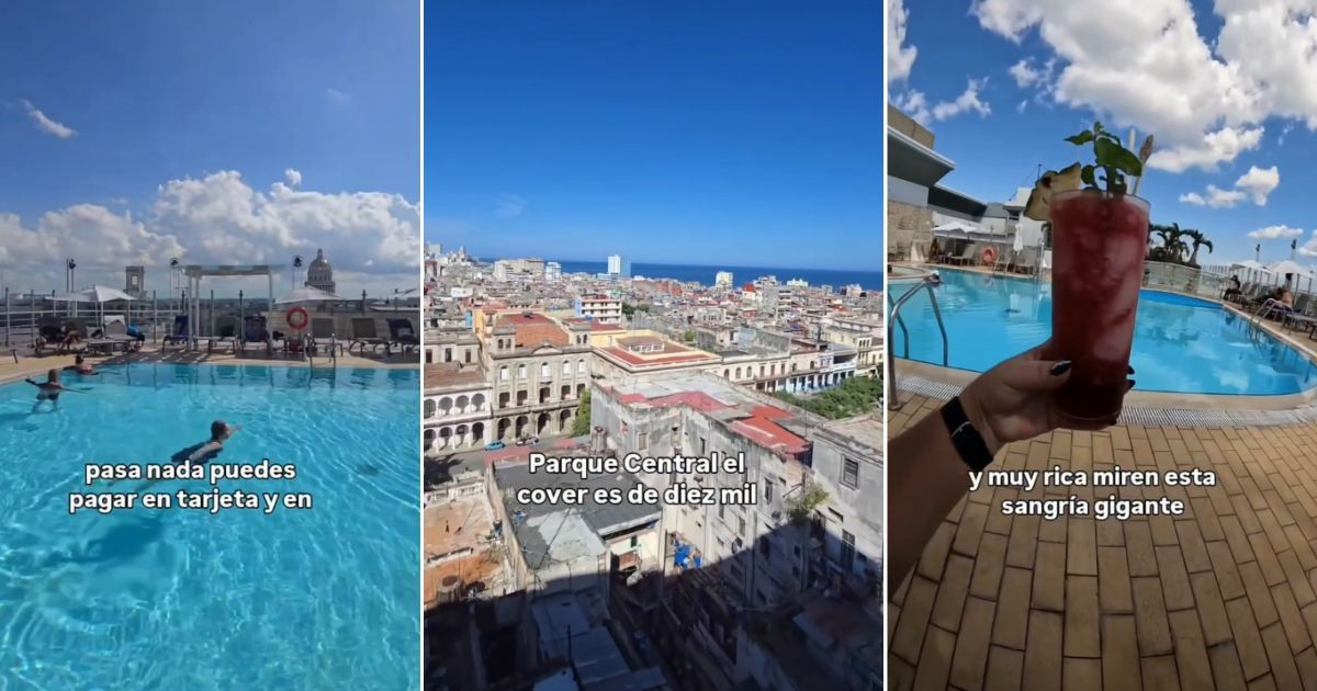 Ten thousand Cuban pesos to enter a hotel pool in Havana: nearly five times the minimum wage