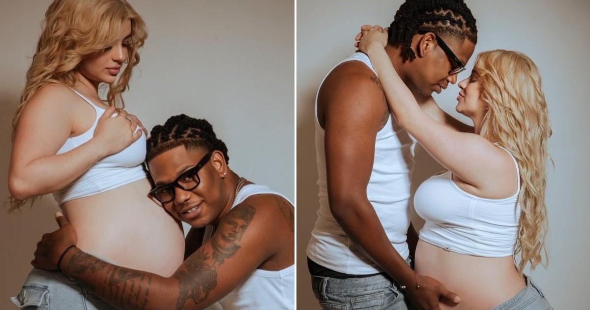 Intimate Photos of Ja Rulay and His Pregnant Girlfriend: "I Dream of Holding My Baby in My Arms"