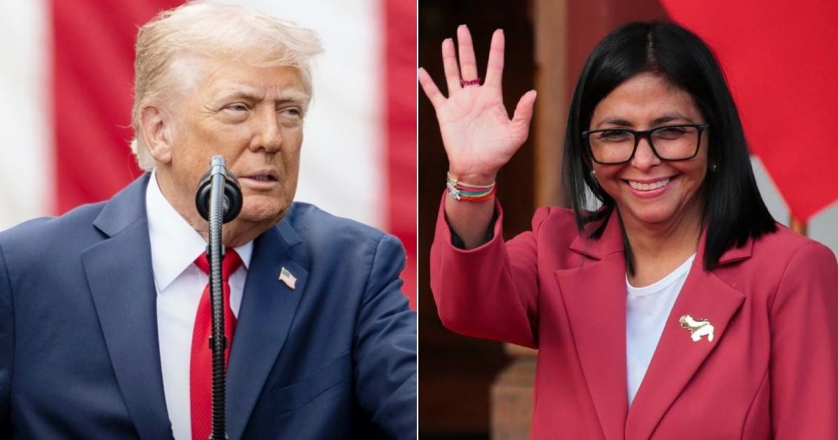 Delcy RodrÃ­guez thanks Trump and Rubio as she signs new mining law in Venezuela