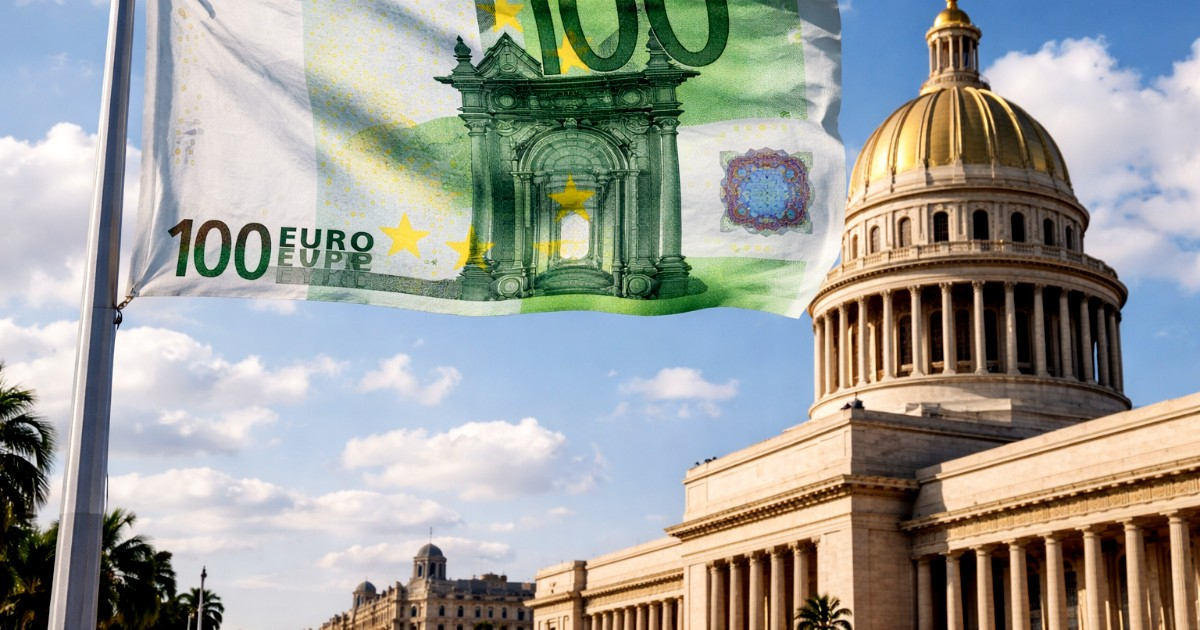 Historic leap in the Euro's exchange rate: The European currency is nearing 600 pesos in the informal Cuban market