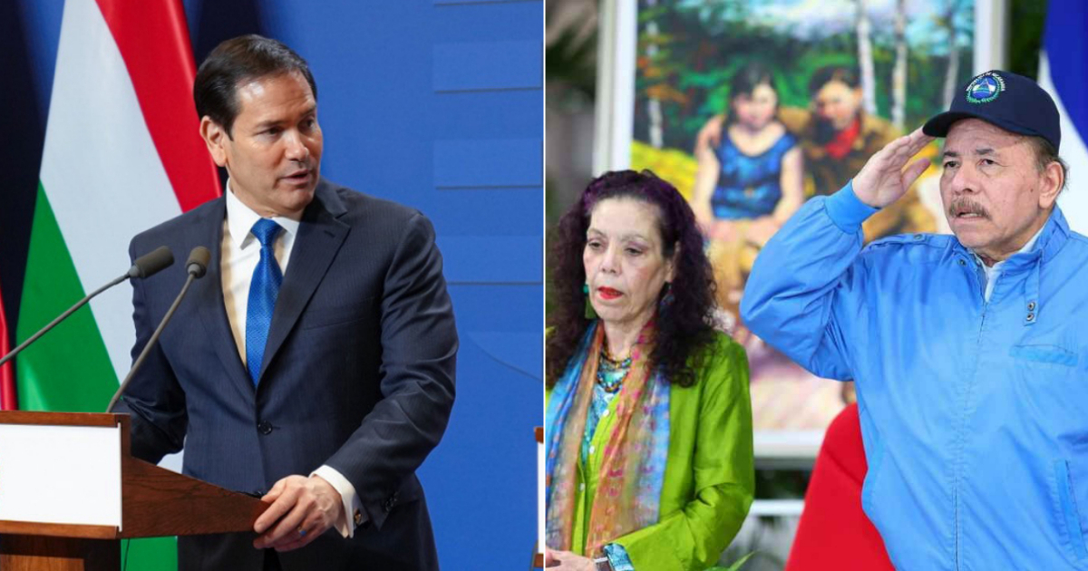 Marco Rubio, Rosario Murillo y Daniel Ortega © Flickr / U.S. Department of State - nicaraguainvestiga.com
