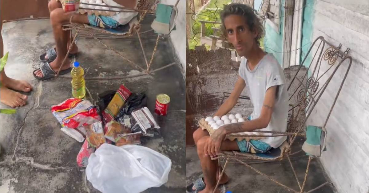 Cubans Continue Support for Julito, Young Man with HIV, After Returning to Empty Home