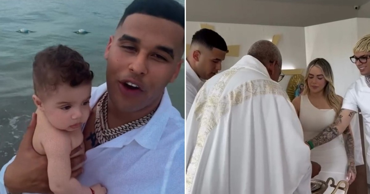 Dany Ome Steps in as Godfather for Kevincito El 13's Baby, Touching Fans with the Baptism Ceremony