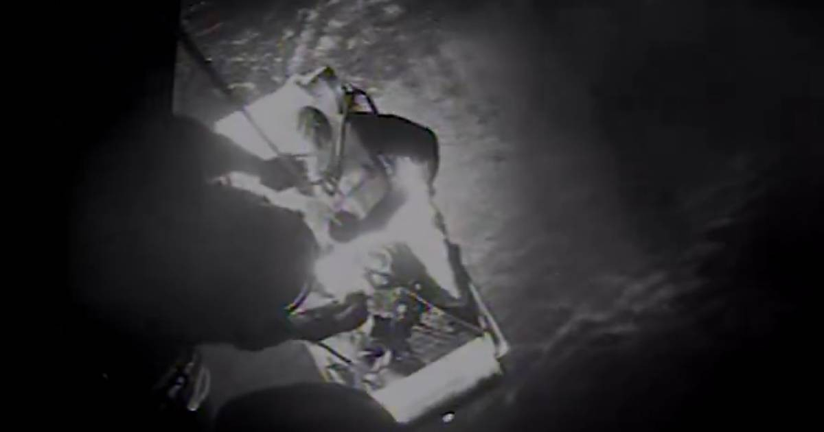 Coast Guard rescues two individuals caught in bad weather 80 miles from Hudson