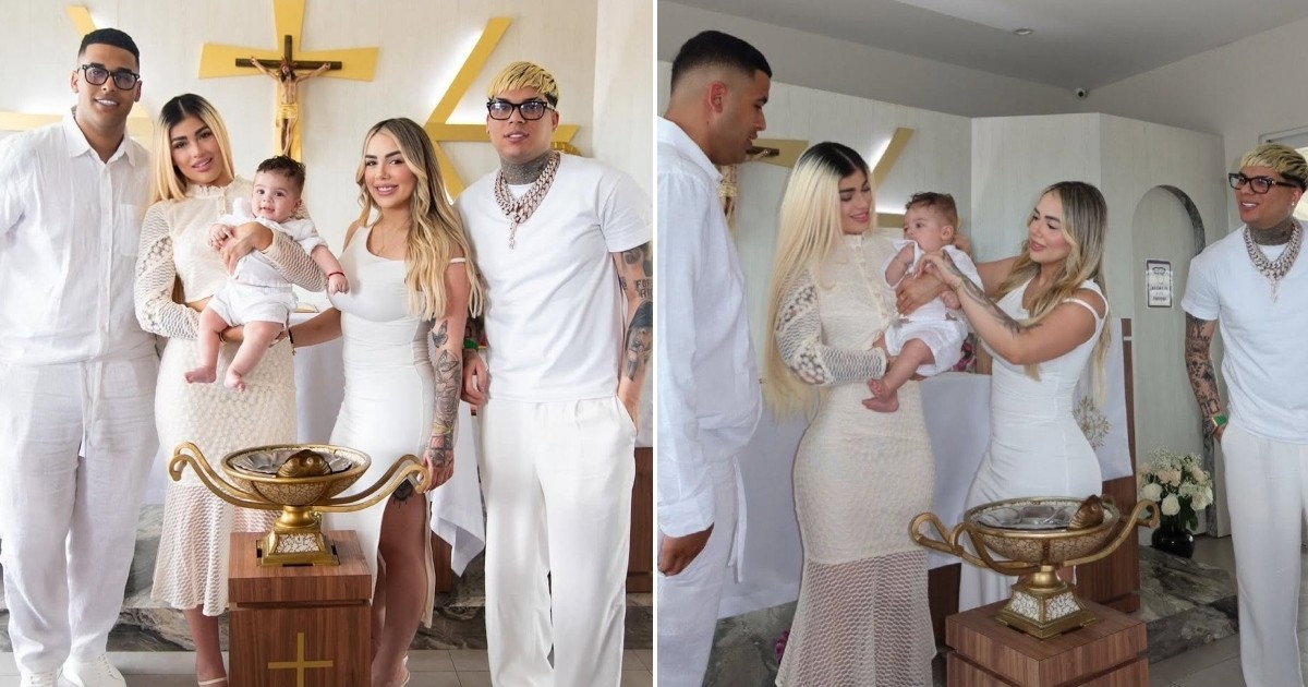 Kevincito El 13's Son's Baptism Celebrated with Dany Ome as Godfather