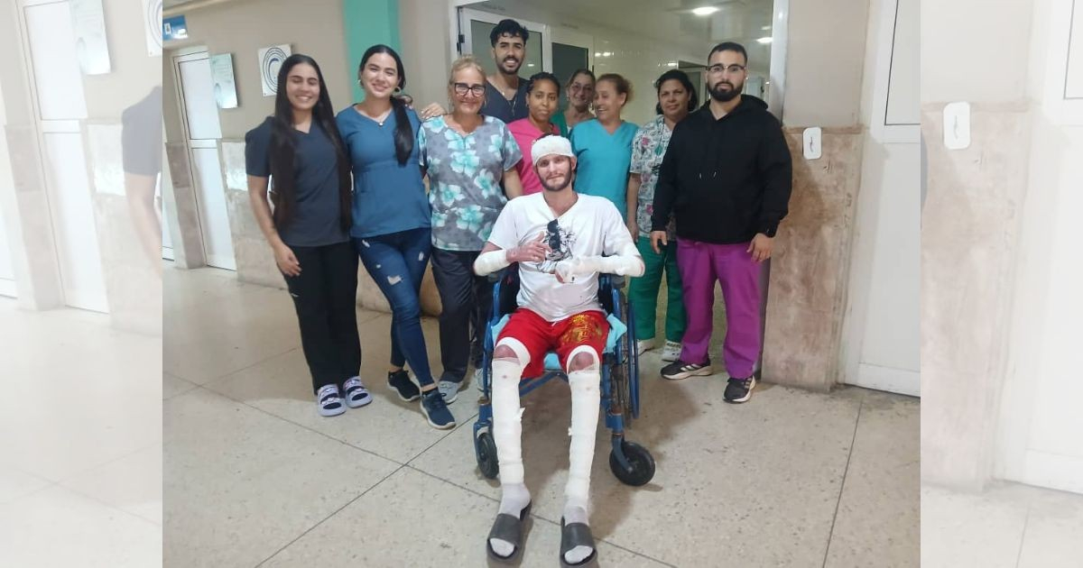Young Man in Sancti Spíritus Defies Odds, Survives 95% Body Burns from Fireworks Explosion
