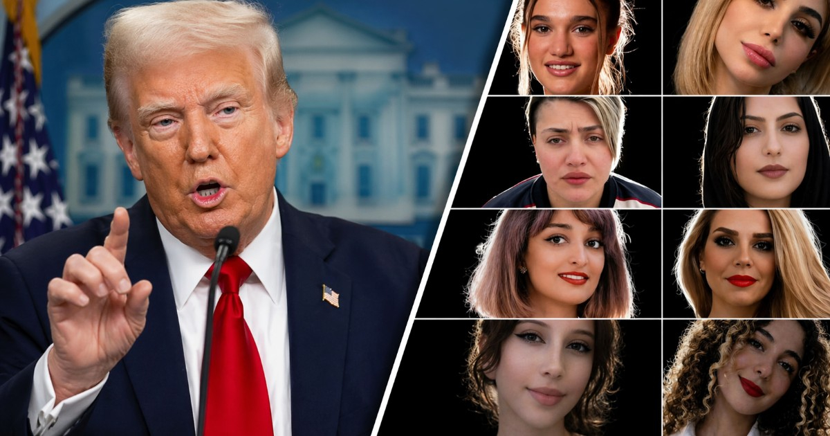 Trump Claims Iran Halts Execution of Eight Female Protesters After His Appeal