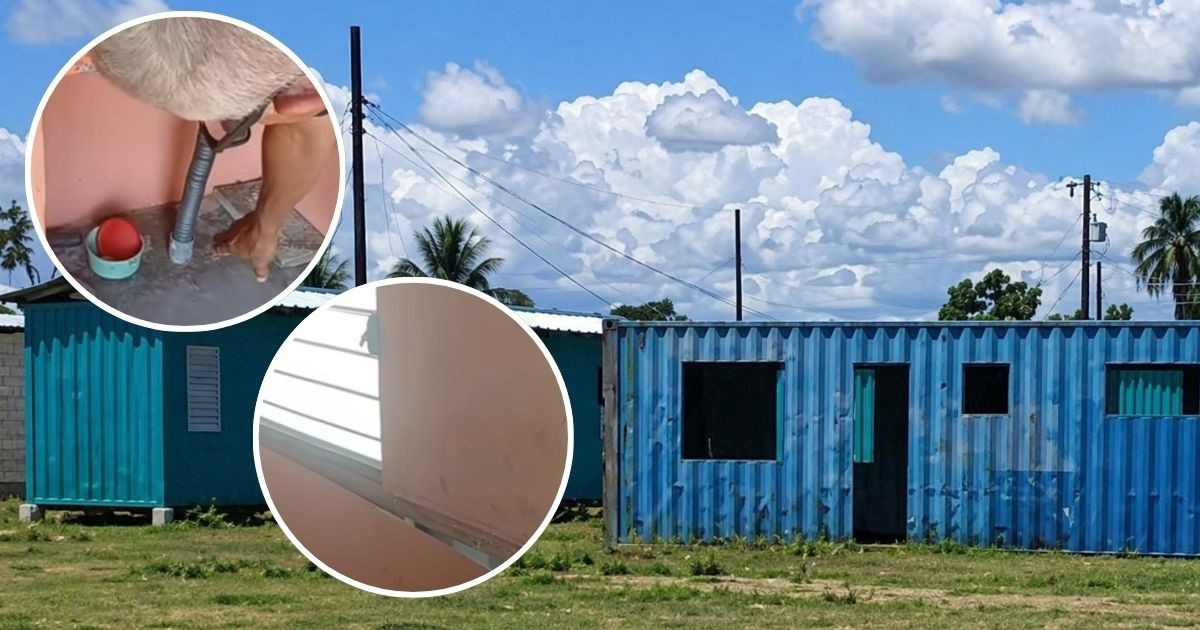 Cubans paid nearly a million pesos for container homes with issues