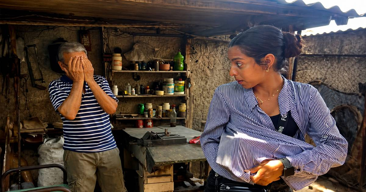 Cuban Influencer Fulfills Her Grandfather's Lifelong Dream: "Open Your Hands, But Don't Peek!"