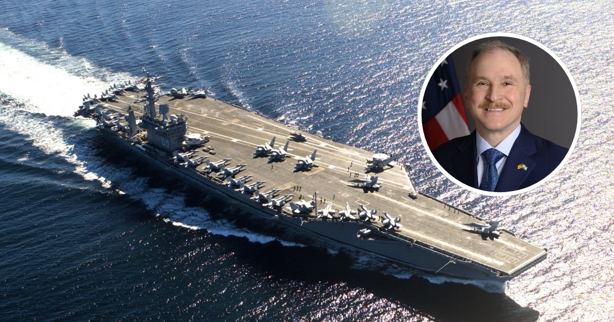U.S. Envoy to Argentina, Cuban-American Peter Lamelas, Confirms Attendance as USS Nimitz Heads to South Atlantic Amid Falklands Tensions