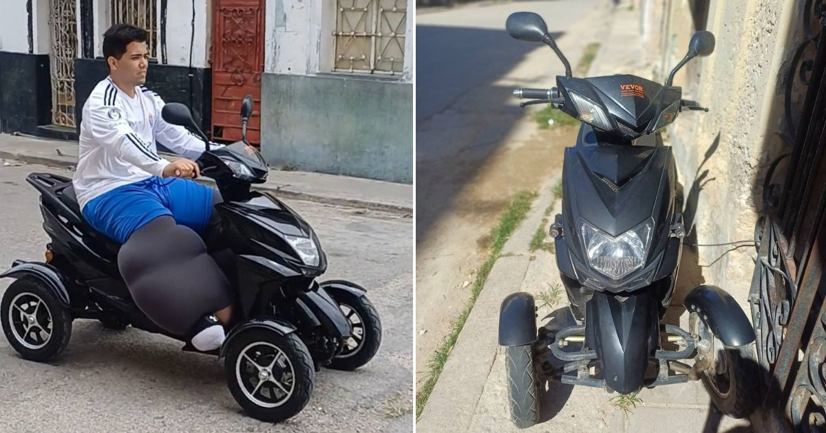 Cuban Youth with Serious Illness Desperately Seeks Stolen Scooter: "It's My Lifeline"