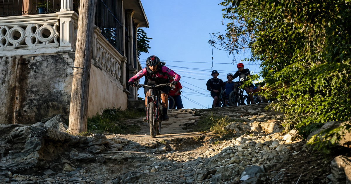 Urban Downhill Cyclists in Cuba: Conquering the Streets of Holguín