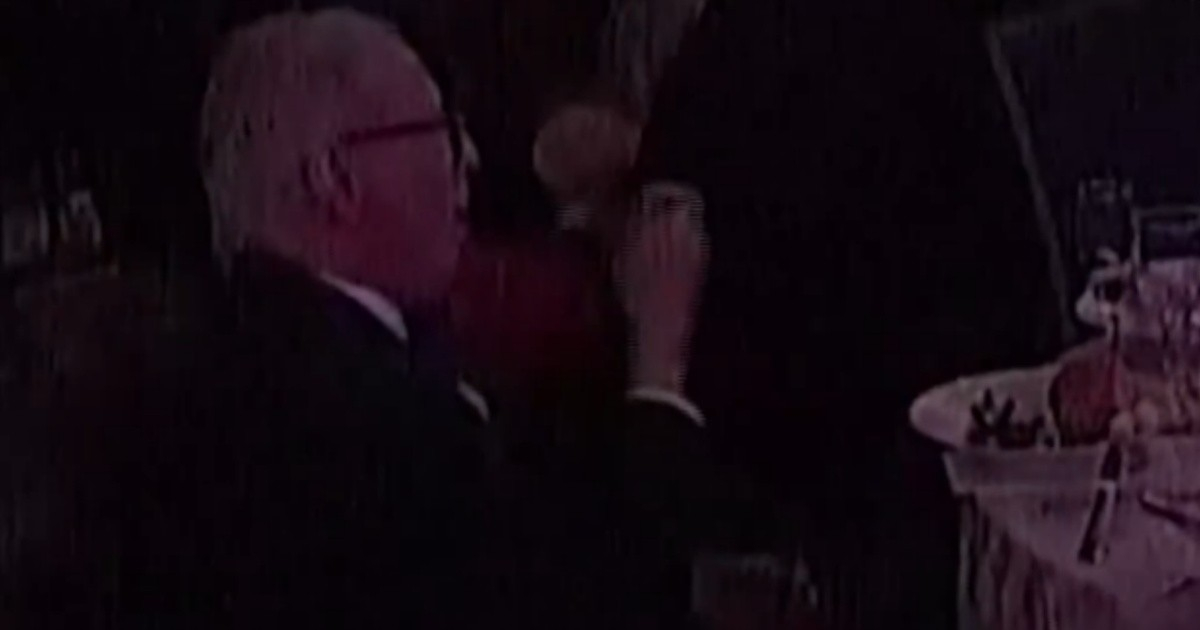 Who Is the Man Who Kept Eating During the Trump Attack?