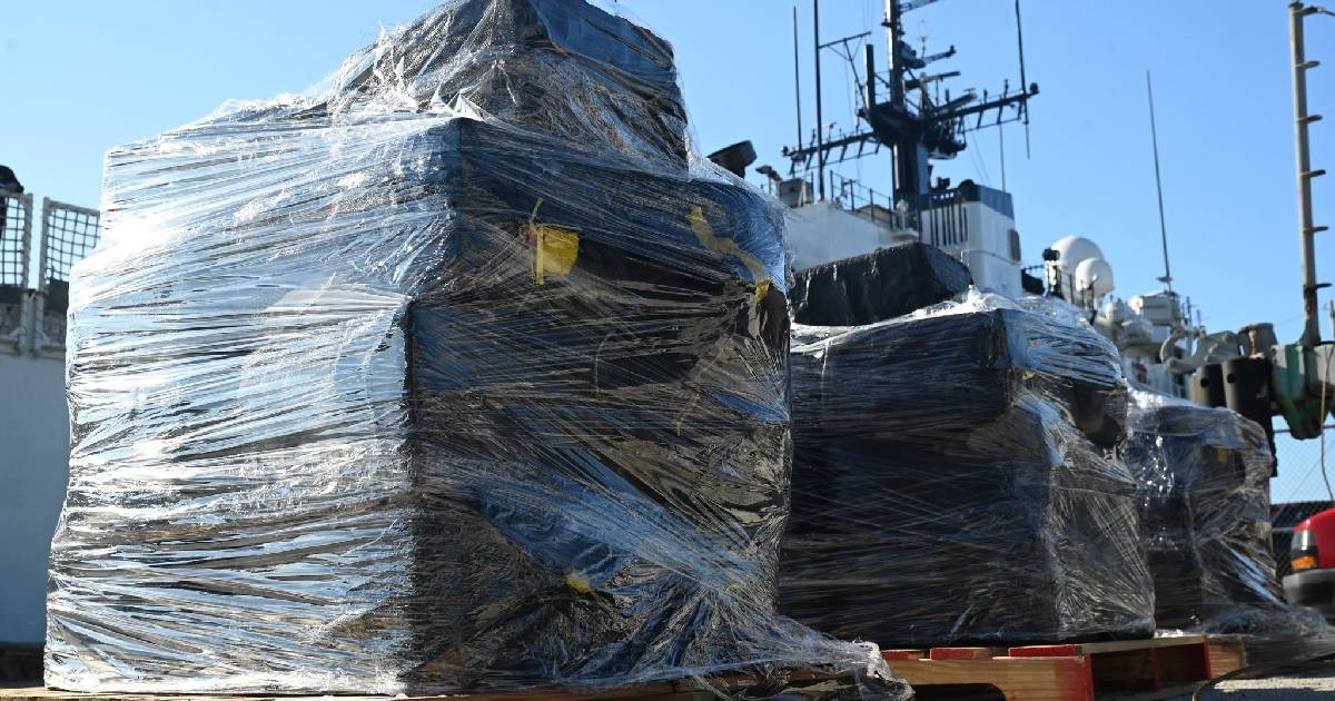 U.S. Coast Guard Seizes Over 7,000 Pounds of Drugs in Caribbean and Pacific